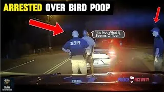 Thumbnail: Deputies Arrest Driver Over Bird Poop - Caught On Bodycam
