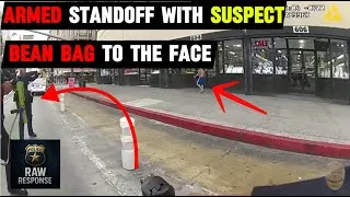 Thumbnail: Armed Standoff Ends With Bean Bag To The Face
