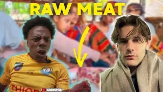 Thumbnail: IShowSpeed Tries Raw Meat for the First Time (Unexpected Reaction)
