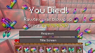 Thumbnail: Minecraft But Dying Gives AVARITIA ITEMS!