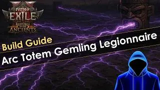 Thumbnail: Path of Exile 2 Arc Totem Gemling Legionnaire Build Guide