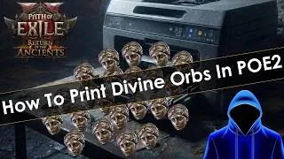 Thumbnail: Path of Exile 2 Endgame Farming Strategy to Print Divines