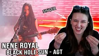 Thumbnail: Sinister and GOLDEN!!! | Nene Royal - "Black Hole Sun" by Soundgarden | AGT | Singer Reacts |
