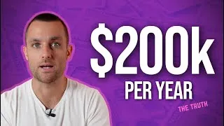 Thumbnail: How To Make $200k Per Year (No Fluff Edition)