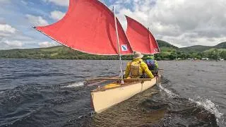 Thumbnail: Canoe Sailing: using a Crab Claw Sail and Outrigger (Part 2 or series)