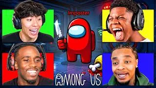 Thumbnail: Ray Plays As IMPOSTER In Kai Cenat’s Streamer Among Us Lobby! 🔪😂