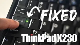 Thumbnail: I Did the Classic 7-Row Keyboard Mod on My ThinkPad X230...and Accidentally Fixed the Caps Lock LED