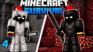 Thumbnail: I BECOME SO OVERPOWERED IN MINECRAFT SURVIVAL PE 🔥🔥||       Minecraft Survival PE #4 