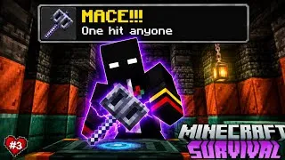 Thumbnail: I Got the RAREST Weapon in Minecraft Survival! |MINECRAFT SURVIVAL| Ep-3