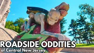 Thumbnail: Roadside Oddities of Central NJ - Creepy  Fountain - World's Largest Light Bulb - Parking Lot Grave
