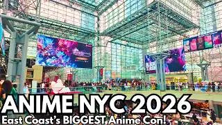 Thumbnail: Anime NYC 2026 - East Coast's Largest Anime Con! - Vendors Exhibits Cosplay and More!