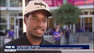 Thumbnail: BREAKING NEWS. Ray Wimley Inspiring the City of Phoenix. @Fox10Phoenix 
