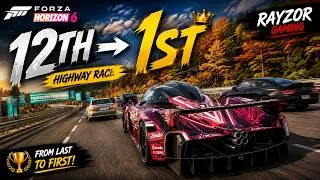 Thumbnail: 12th to 1st! 🔥 Pagani Zonda R Highway Race | Forza Horizon 6 🏆| Rayzor Gaming