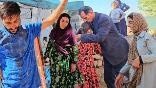 Thumbnail: Severe Back Pain,a Trip to the Doctor & Fatemeh’s Traditional Bread Baking Nomadic Family Daily Life