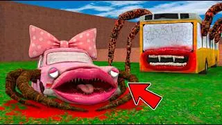 Thumbnail: CAR EATER WOMAN WAS ATTACKED BY BUS EATER In Garry's Mod!