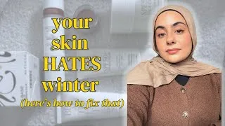 Thumbnail: how to build the best winter skincare routine | 5 tips for healthy hydrated skin
