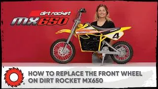 Thumbnail: How to Replace the Front Wheel on the MX650 Dirt Rocket by Razor