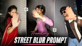 Thumbnail: Instagram trending street blur photo editing | Street blur ai photo prompt | Chatgpt photo editing