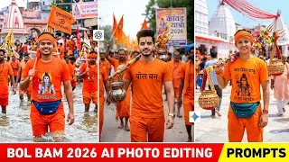 Thumbnail: Sawan ai photo editing 2026 | Bol bam ai photo editing | Chatgpt sawan photo editing prompt