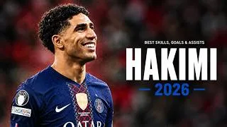 Thumbnail: Achraf Hakimi 2026 - The Ultimate Defender | Best Skills, Goals & Assists