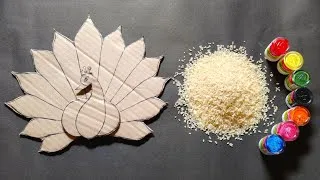 Thumbnail: Unique Peacock Wall Hanging Craft Idea | Best Out Of Waste Cardboard | Wall Hanging | Home Decor