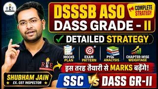 Thumbnail: DSSSB DASS Grade-2 & ASO Strategy 2026 | Last 20 Days Plan | Mock Tests, syllabus,  Weightage | RBE