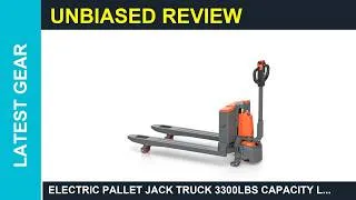 Thumbnail: Electric Pallet Jack Truck 3300lbs Capacity Lithiu Review Maximizing Your Productivity