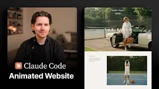 Thumbnail: Build an Animated Website with AI - Claude Code