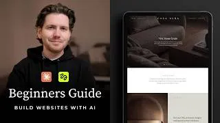 Thumbnail: Beginners Guide to Building Websites with AI — Claude Code