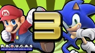 Thumbnail: Mario Vs Sonic [ROUND 3] (Rap Battles Of Video Games All-Stars)(Season 6)