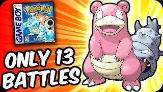 Thumbnail: Can Slowbro beat Pokemon Red/Blue with only 13 battles?