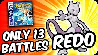 Thumbnail: Stream Supercut - Is Mewtwo the BEST Pokemon in Red/Blue with only 13 Battles?