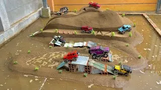 Thumbnail: RC Cars vs Extreme Mud Bridge – Who Will Reach the Mountain Top? ⭐⭐⭐⭐⭐