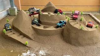 Thumbnail: RC Cars vs Impossible Sand Mountain Challenge – Who Will Reach the Top? 