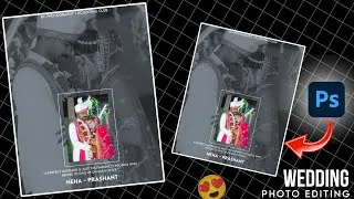 Thumbnail: Wedding Couple Photo Editing In Photoshop😍 || Wedding Insta Post Design In PS🔥 || Rc Editing Club
