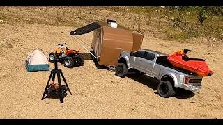 Thumbnail: Rc TRAVEL TRAILER,SEADOO,YAMAHA 700 RAPTOR,CEN FORD RACING F450 ADVENTURE.