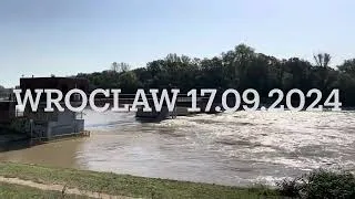 Thumbnail: Wroclaw Flood (Odra Powodz) situation 17.09.2024 near Olimpia Port