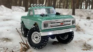 Thumbnail: Axial SCX24 Chevrolet C10 - Winter Forest Ride