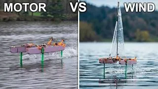 Thumbnail: Will It Foil? Building a R/C Hydrofoil Sailboat