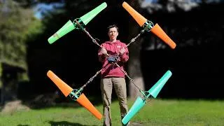 Thumbnail: Huge 3D Printed Variable Pitch Quadcopter