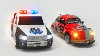 Thumbnail: [ASMR Unboxing] INSANE RC Police Car & Army Tank Truck – Sports Car, Military Helicopter | RC ASMR