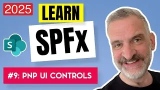 Thumbnail: Lets finish the webparts @pnp/spfx-controls-react Controls | #spfx for Beginners 2025 (Episode 9)