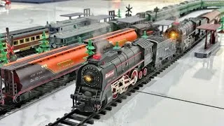 Thumbnail: 🔥 Double Steam Locomotives! Heavy Trains & Dense Railway Traffic | Model Railroad
