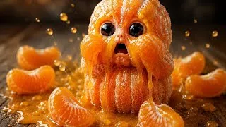 Thumbnail: "You Won't Believe These AI Fruit Babies Are Eating Themselves 🍓😳"