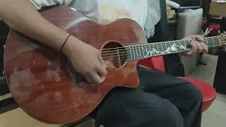 Thumbnail: Strydom GA241C Acoustic Guitar Sound Check by 10 Years Experienced Player RDXMUSICSTORE Indore 