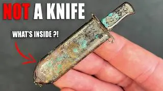 Thumbnail: WW1 Mystery Artifact Restoration | Not a Knife… Rare Trench Lighter (1916)