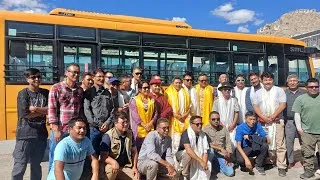 Thumbnail: Former MP Jamyang Tsering Namgyal  hands over 13 school buses to education department 