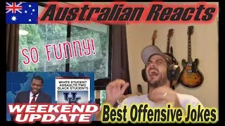 Thumbnail: Weekend Update Best Offensive Jokes (Australian Reacts)