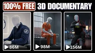 Thumbnail: How I made Fern-style 3D documentaries for FREE (Full Tutorial)