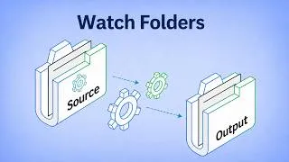 Thumbnail: reaConverter Watch Folders — Automate File Conversion in the Background